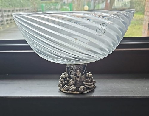 Ciotola vintage in vetro di murano 