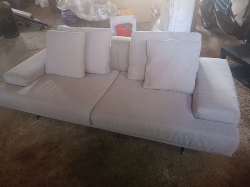 Divano poltrone sof� grigio chiaro