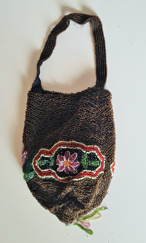 Antica borsetta da sera  vittoriana  Art Nouveau  