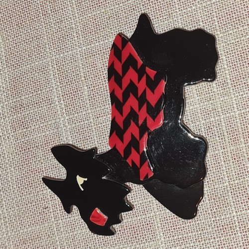 L�a Stein Paris spilla  vintage , in acetato di ce