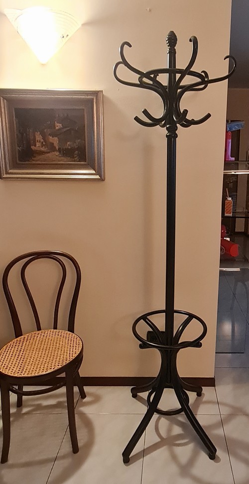 Appendiabiti    da terra tipo  THONET  vintage a s