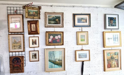 Collezione n� 15 quadri vintage , tecniche e sogge