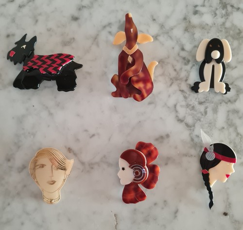 Piccola collezione spille di L�a Stein Paris vinta