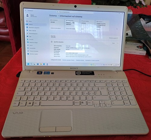 Notebook Sony Vaio Intel i5 8GB RAM SSD 240GB