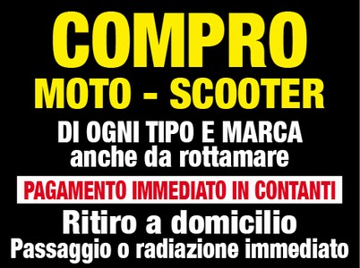 COMPRO MOTO e SCOOTER
